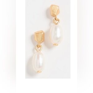 Madewell Pearl drop earrings